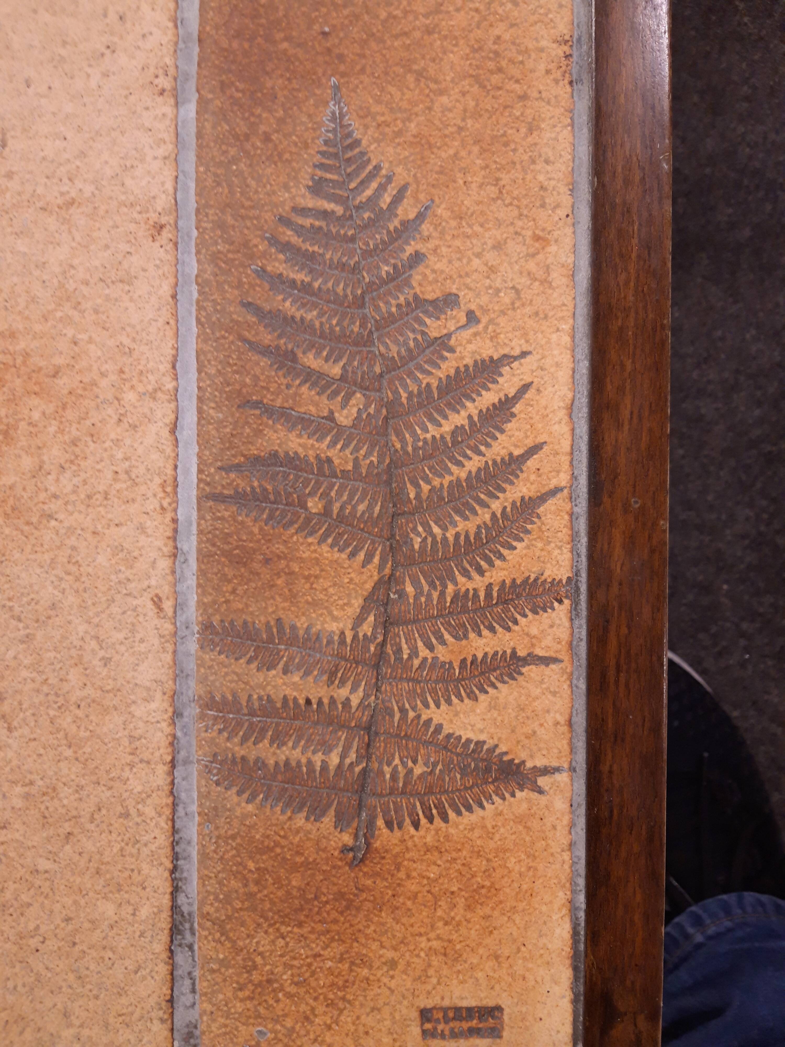 Coffee table Raymonde Leduc Model "Herbarium"