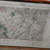 Carte géographique ancienne