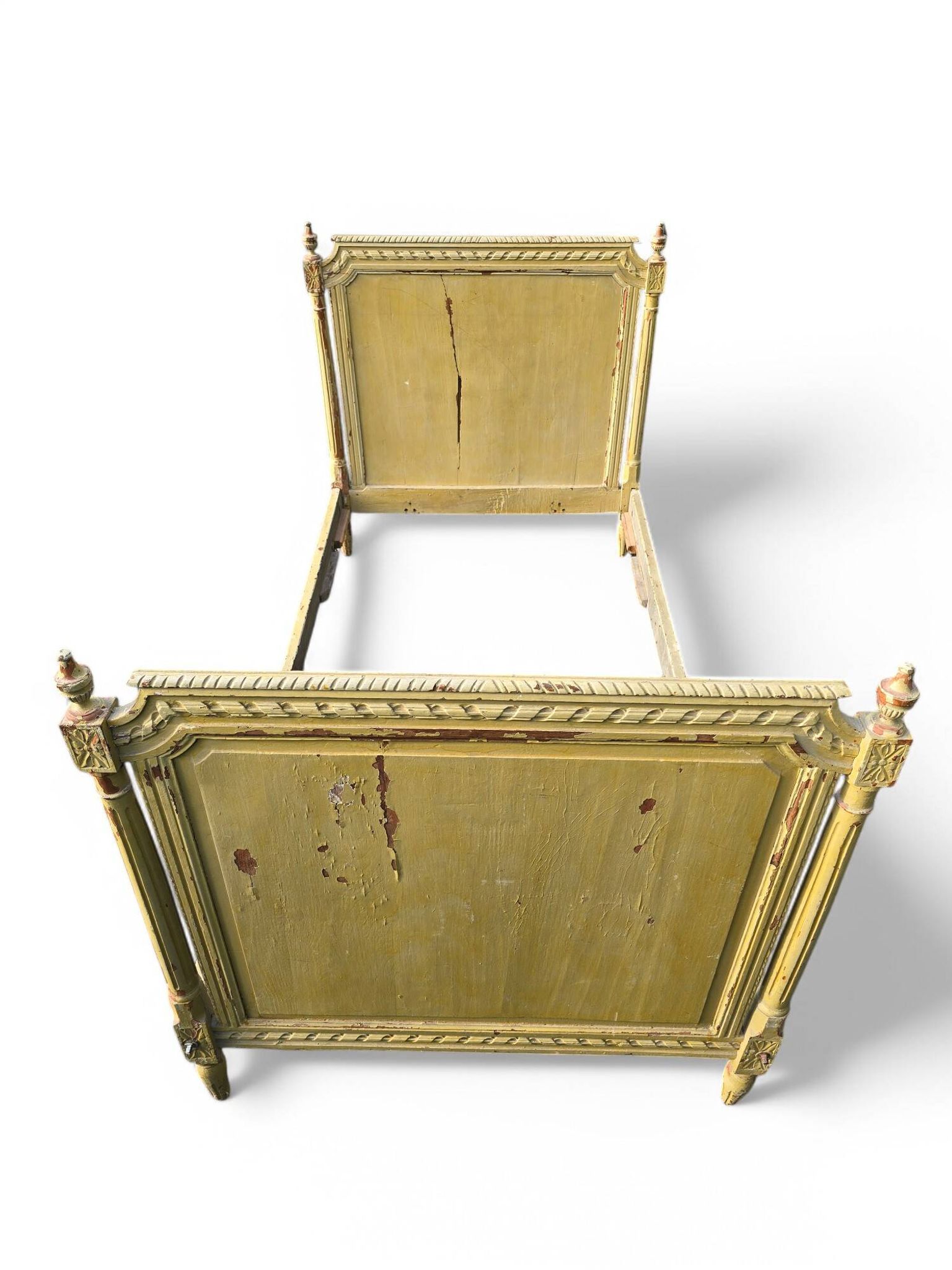 Lit Louis XVI d'époque - coloris d'origine