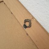 Large vintage beveled mirror (112x39cm)