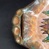 Large earthenware dish by Paul and Maurice FOUILLEN