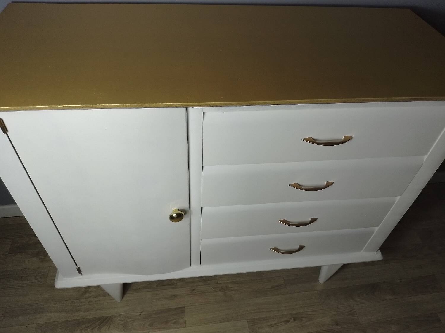 Restored vintage buffet chest.