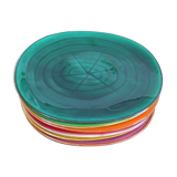 Dessert plate creation Ferlay Vallauris