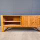Scandinavian pine wood sideboard, 1960s