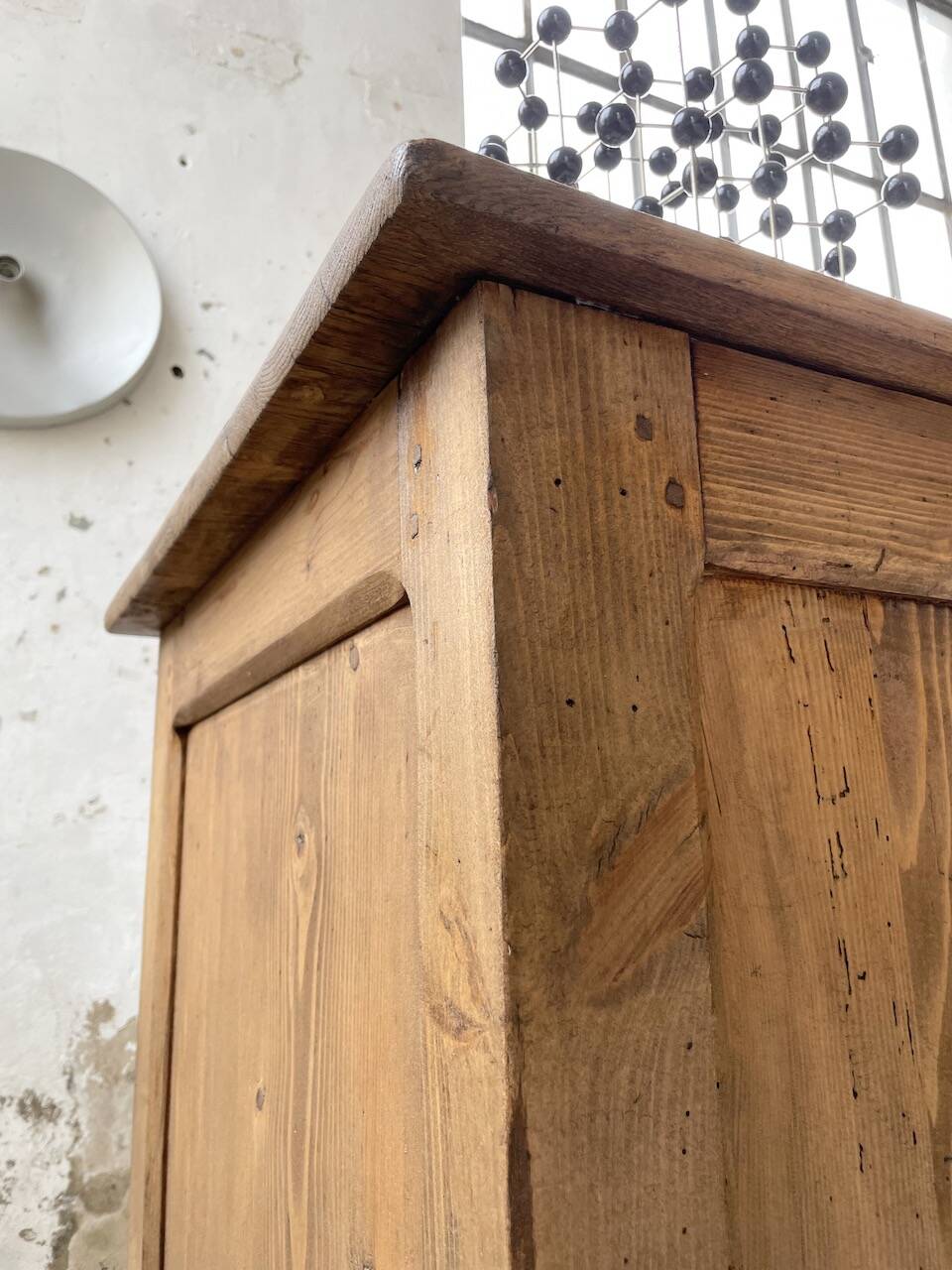 Oak and pine counter 1950