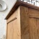 Oak and pine counter 1950