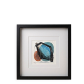 Œuvre originale abstraite encadrée