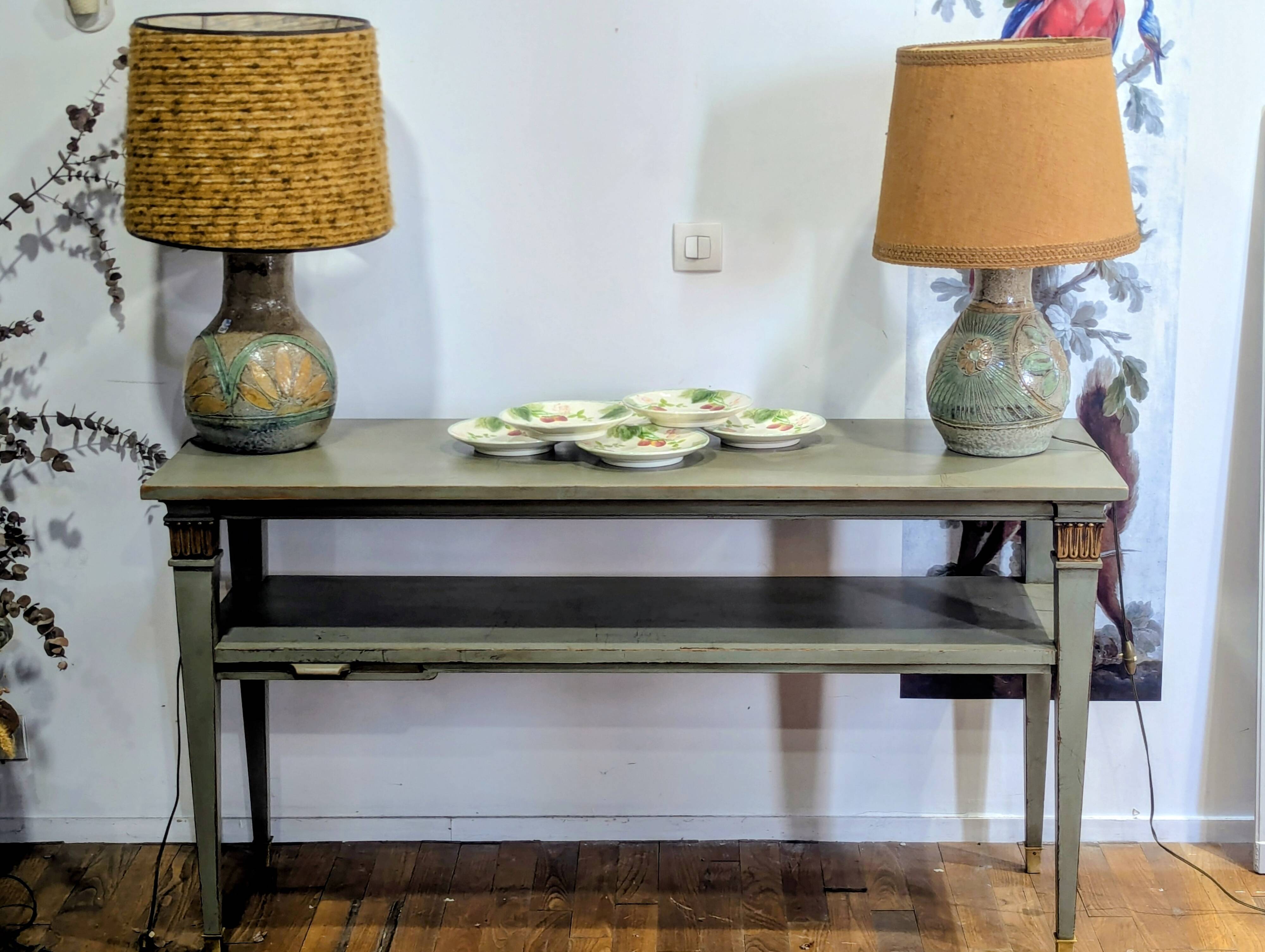Console directoire patinée