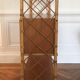 Vintage rattan console