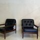 Paire de fauteuils scandinave danois