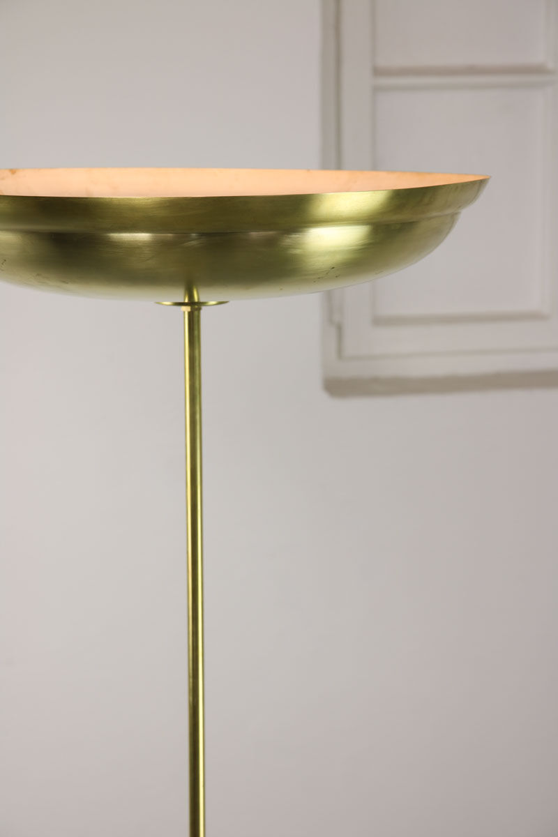 Vintage Floor Brass Lamp