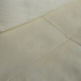 Rolf Benz Dono sofa by Christian Werner in white leather, 1990s