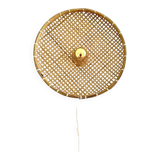Bamboo wall light