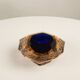 Sculptural submerged glass ashtray by Gianfranco Mandruzzato Murano 1970