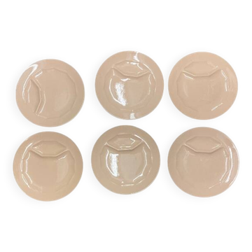 Fondue plate set