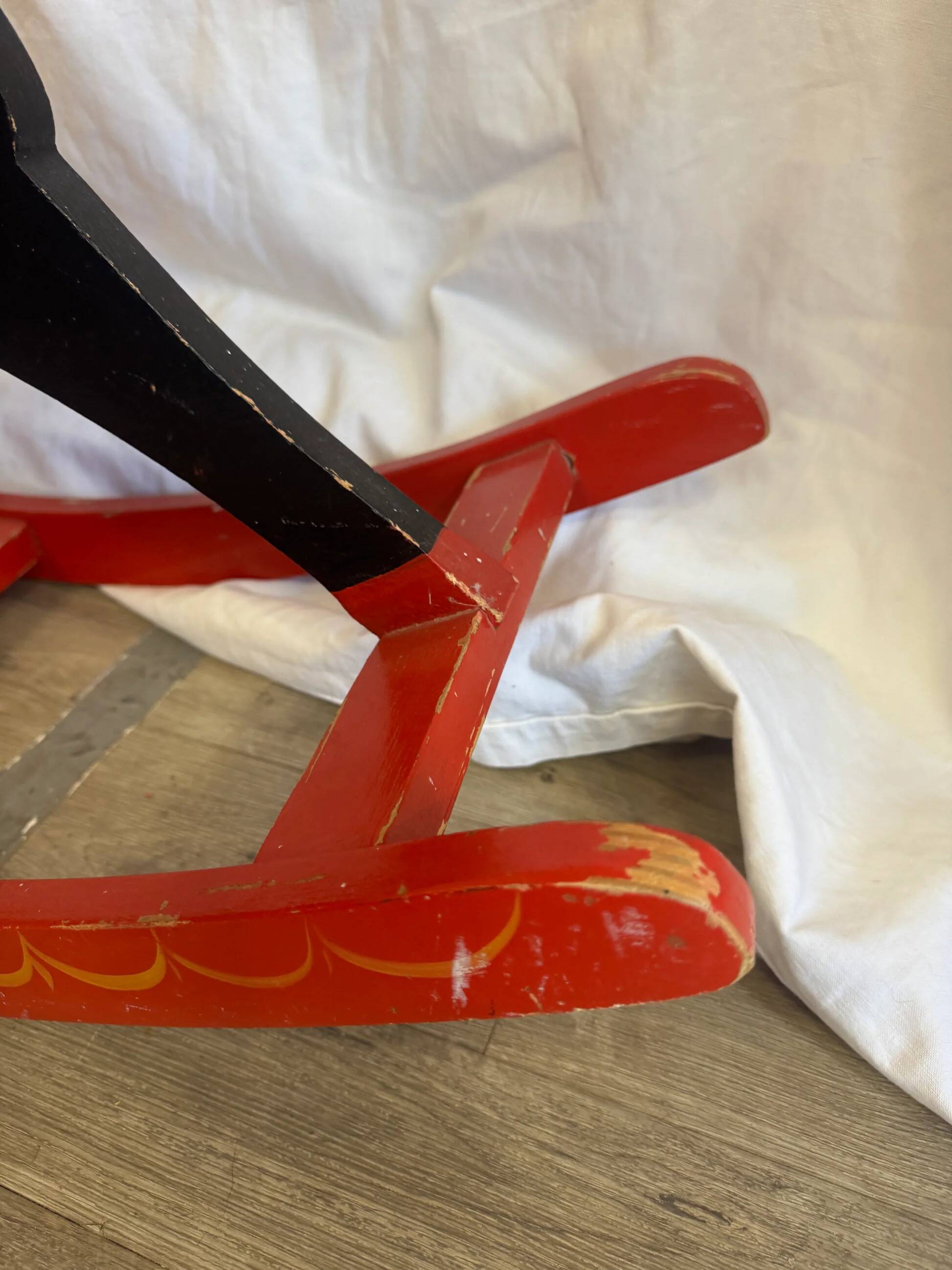 Vintage Russian rocking horse, 70s