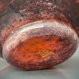 Large art-deco vase le lorrain glassware Daum Nancy 1925