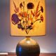 Lampe vintage en grès pyrité années 70