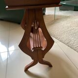 Lyre base side table