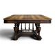 Renaissance-style table in solid walnut