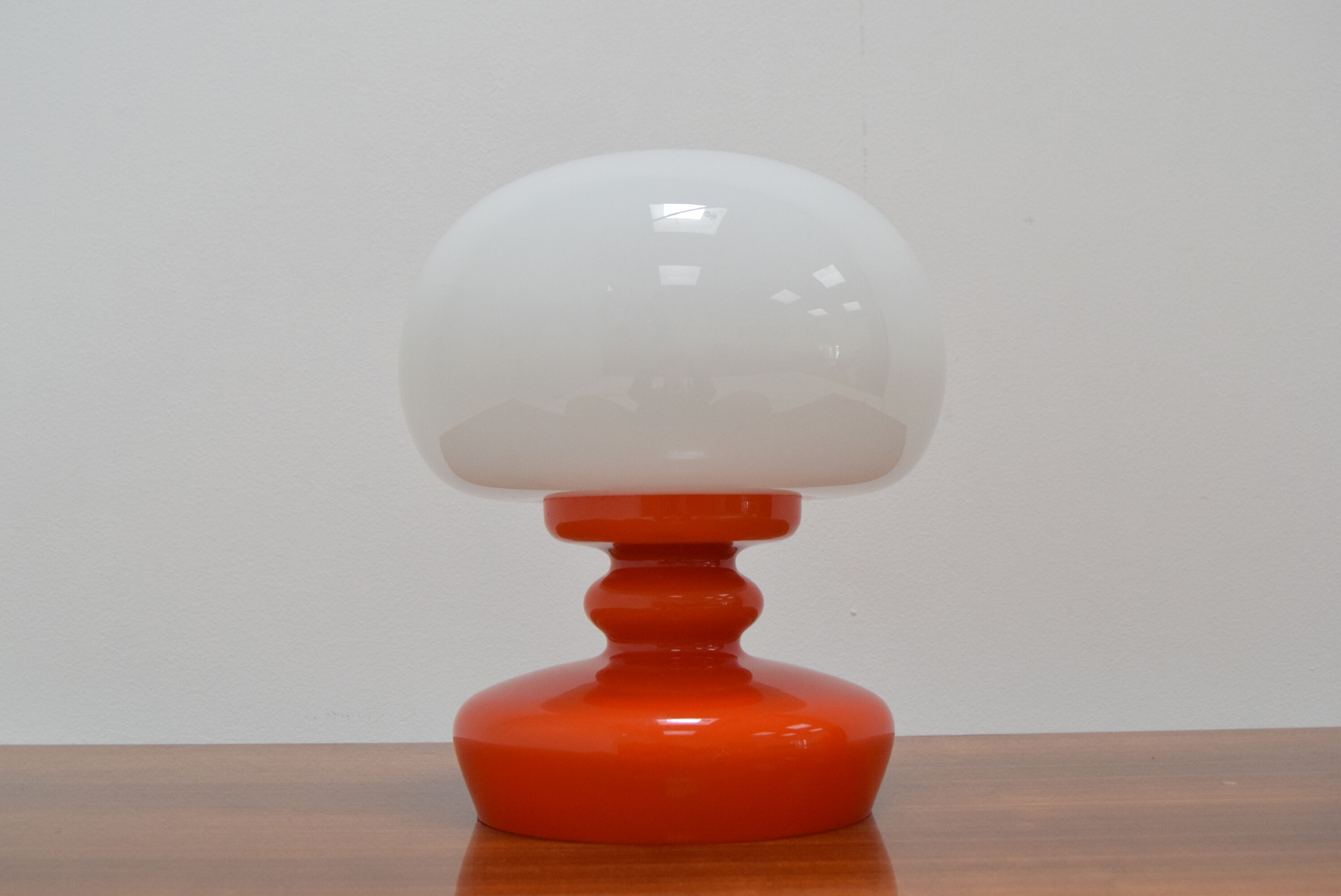 All Glass table lamp by Valasske Mezirici,1970’s.