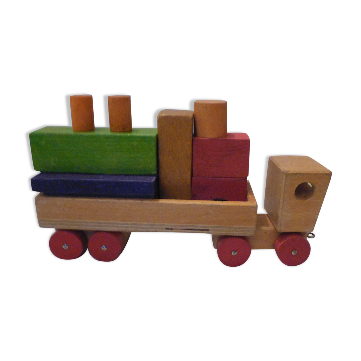 Wooden truck and its load