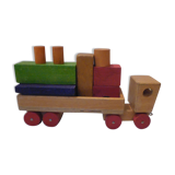 Wooden truck and its load