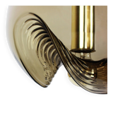 1 of 7 large smoked glass pendant by Peill & Putzler, Germany, 1970s