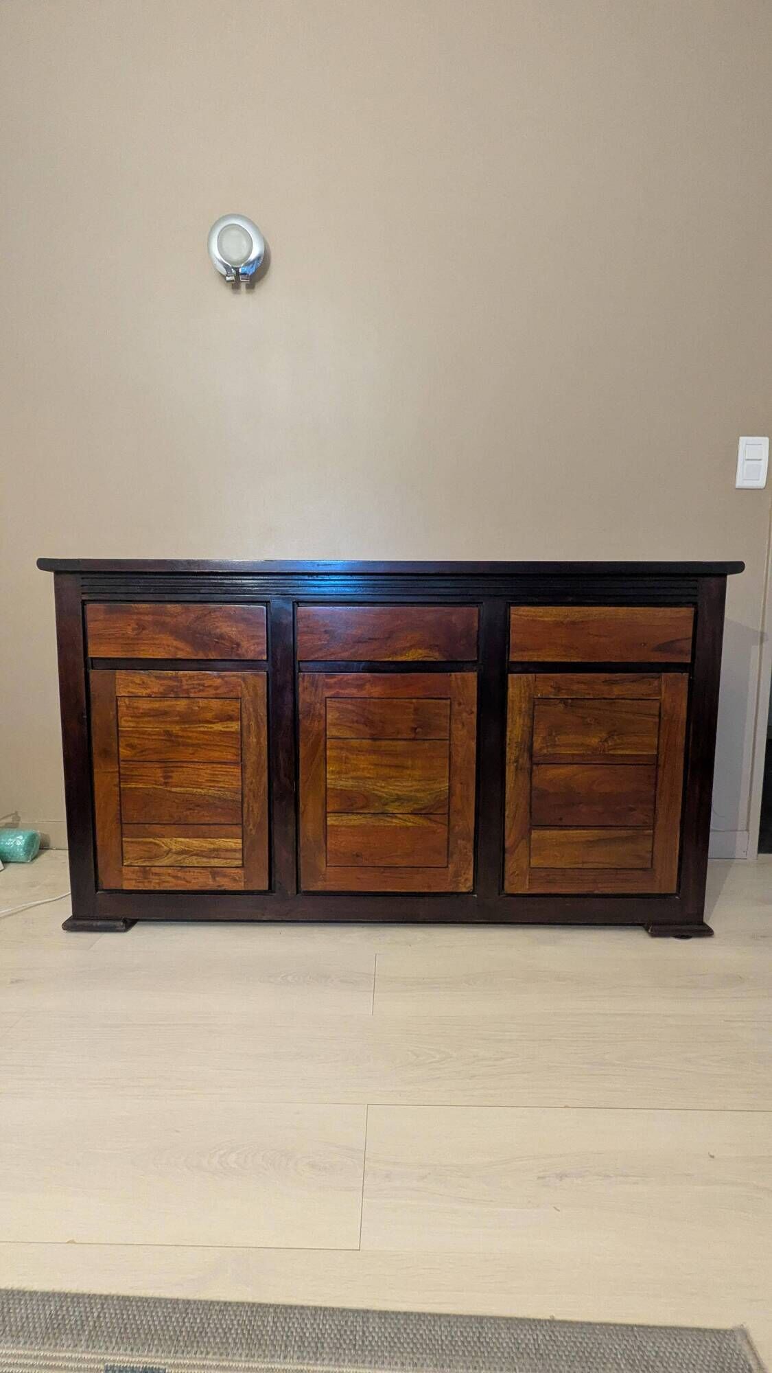 Solid mahogany buffet