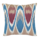 Vintage ikat cushion cover 33x33 cm