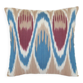 Vintage ikat cushion cover 33x33 cm