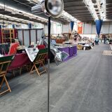 70's chrome floor lamp
