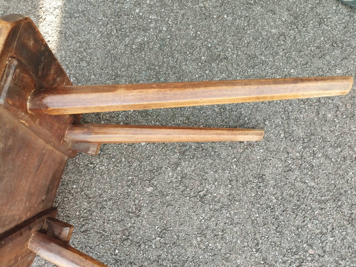 Alsatian wooden chairs