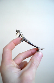 6 dachshund knife rests