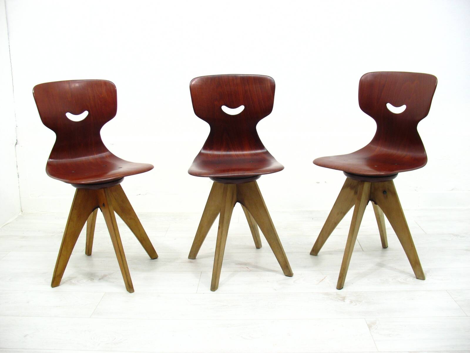 German Side Chair by A. Stegner for Flötotto, 1960s
