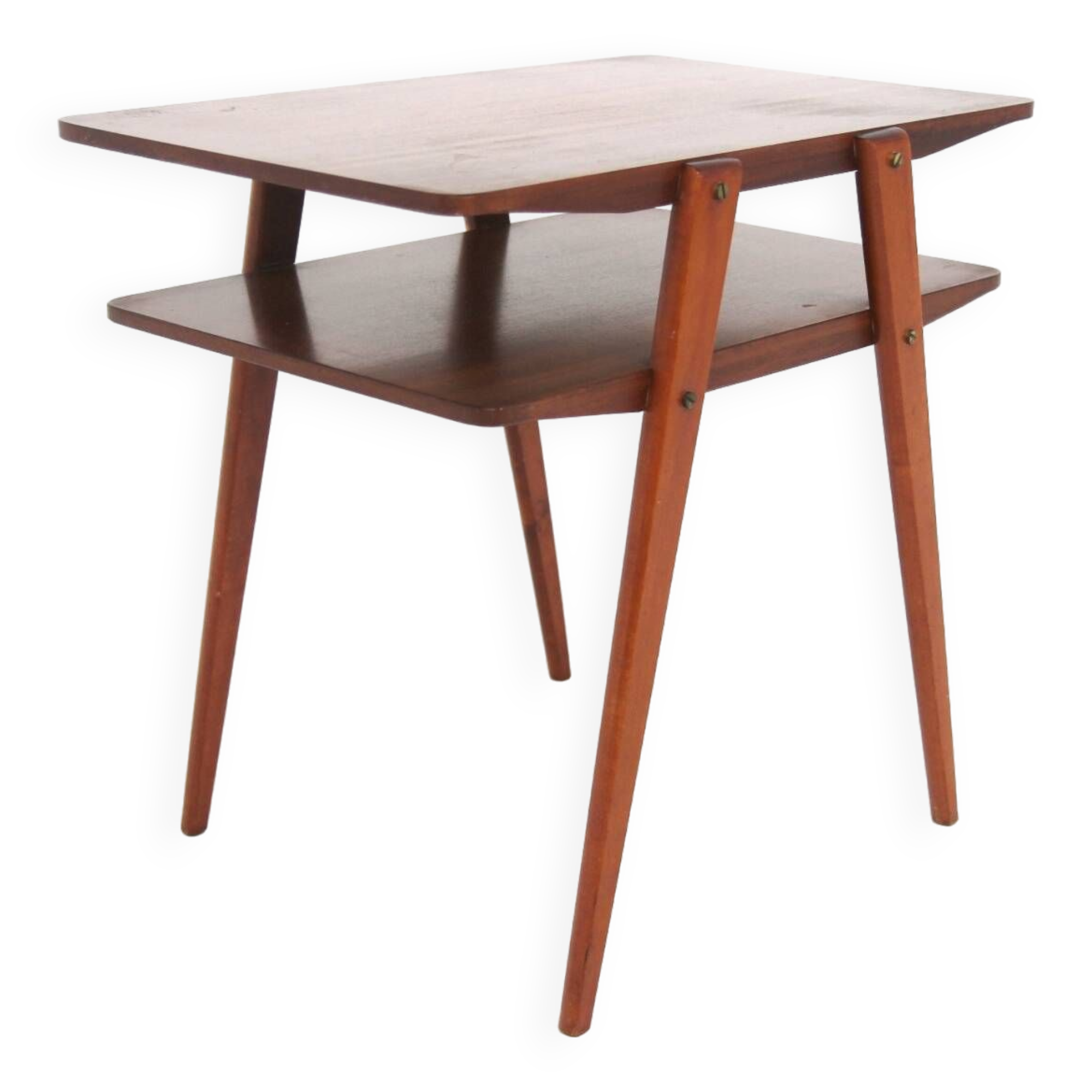 Scandinavian mahogany bedside table, Sweden, 1960s