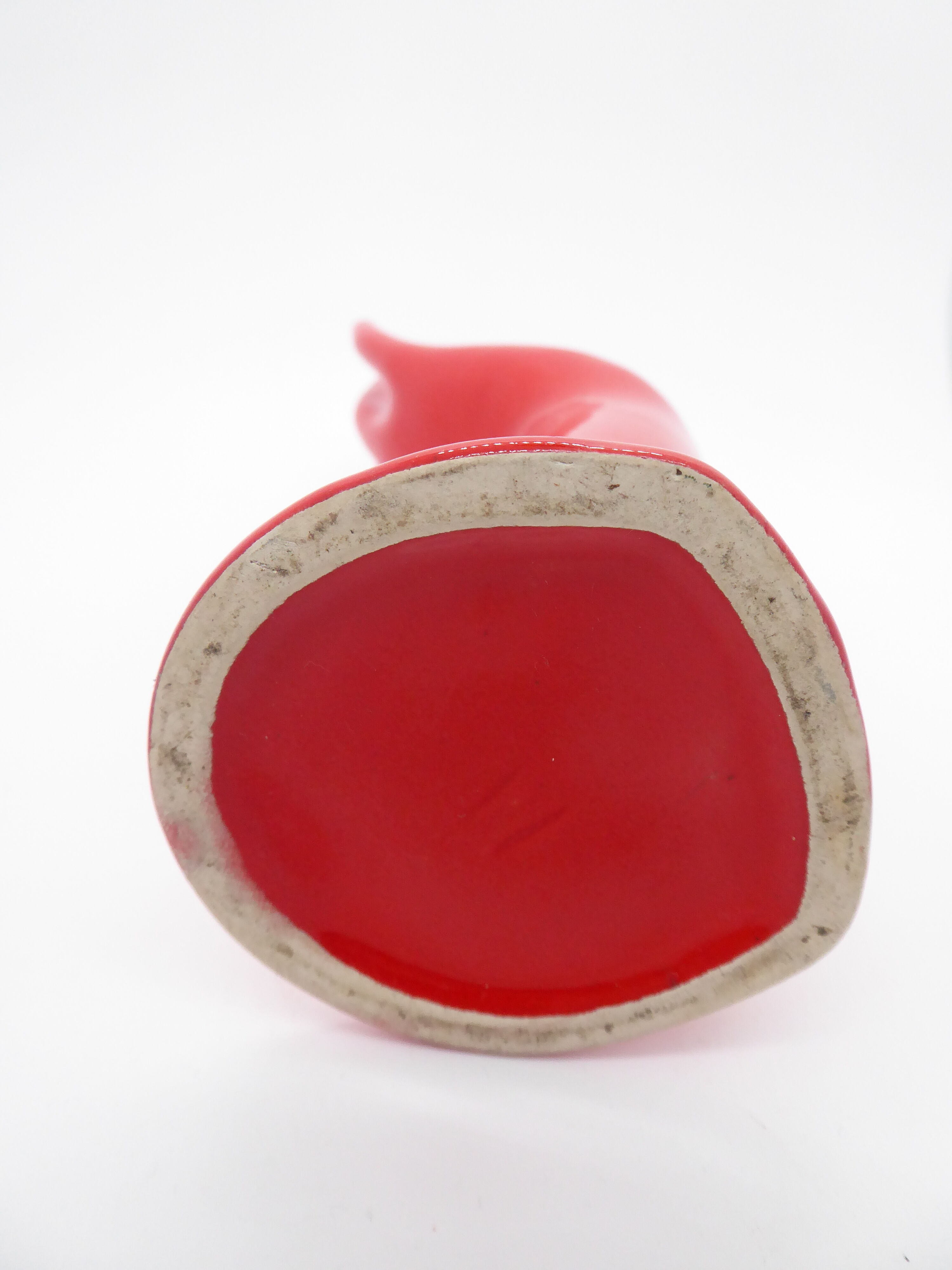 Vintage ceramic hand baguier soliflore