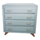 Commode vintage bleu