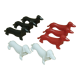 Plexiglass sausage dog cutlery rests