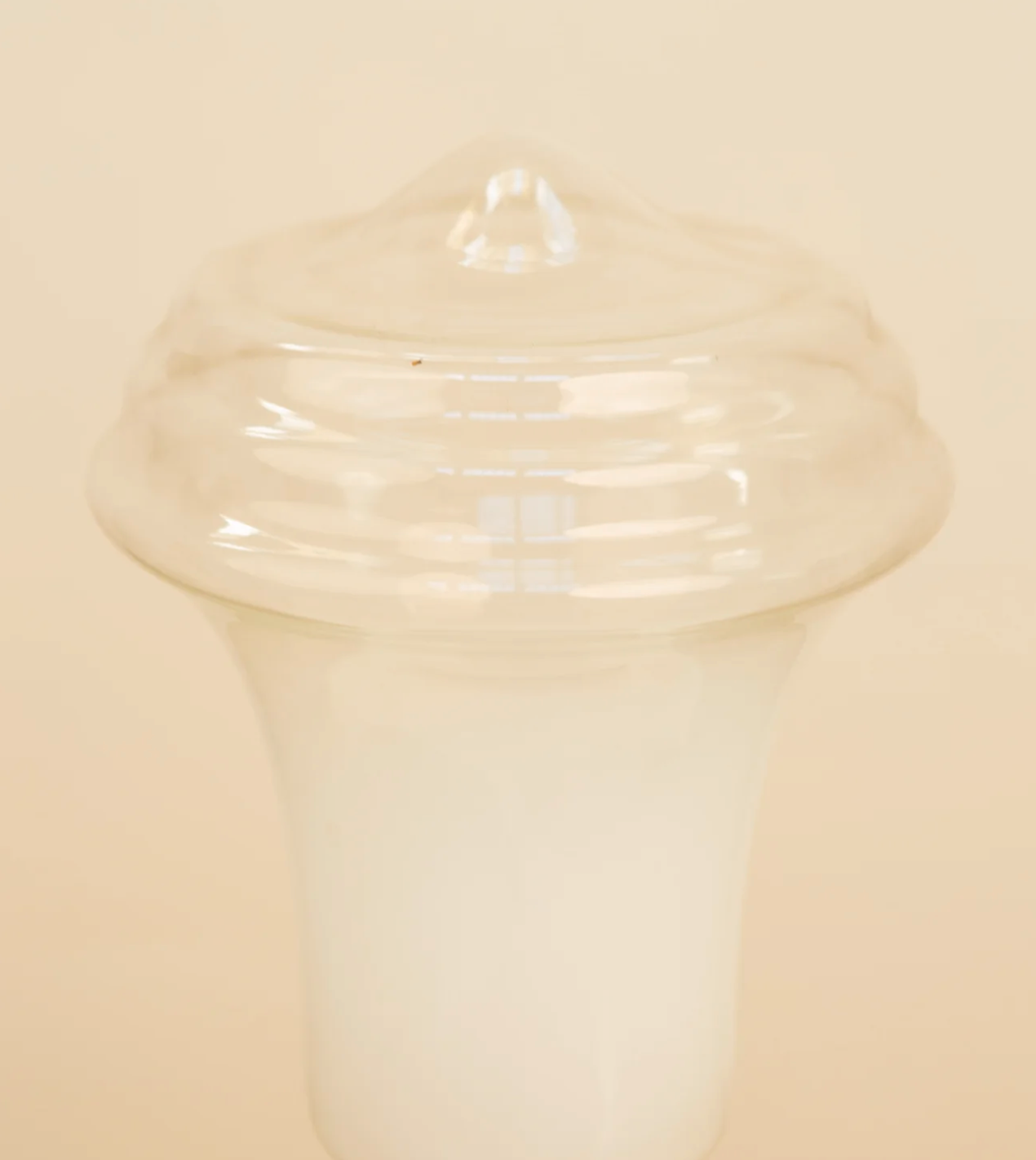 Italian glass lamp 70's