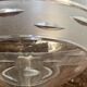 Lot of 4 cups cut & engraved champagne 19th hand Baccarat