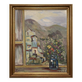 "The Bouquet on the Window" by Milia Laufer