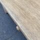 Renovated 19th century farmhouse dining table with drawer 200cm