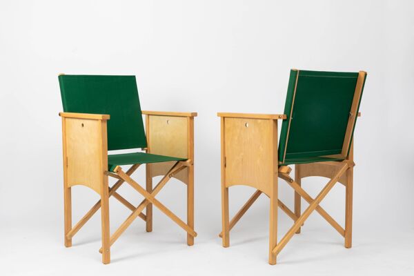 paire de fauteuils monsieur x par philippe starck pour xo, années 1990