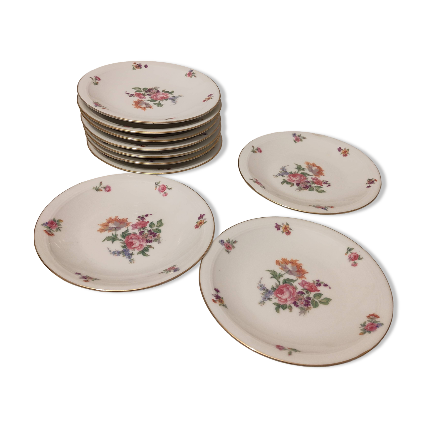 10 dessert plates