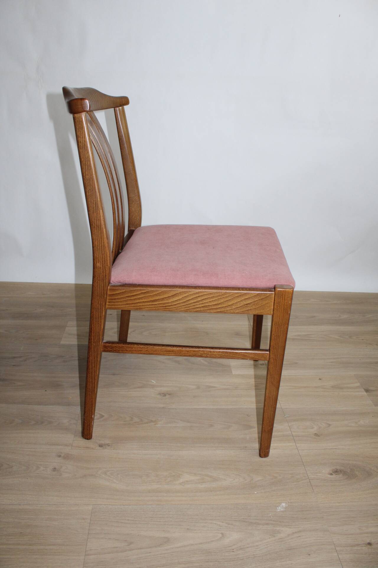 4 scandinavian oak chairs reupphilized to your taste 1950 denmark