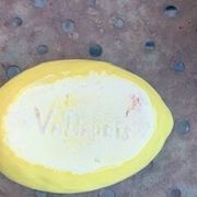 Salerons et moutardier citrons en ceramique barbotin vallauris