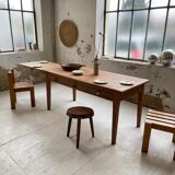 Cherry farm table - oak 2m60