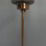 Art deco hanging lamp with lantern shade