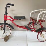 Old two-seater tricycle